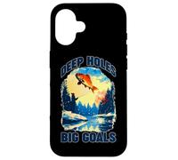 Deep Holes big Goals Coque pour iPhone 16