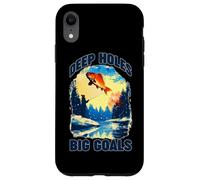 Deep Holes big Goals Coque pour iPhone XR