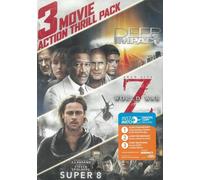 Deep Impact / World War Z / Super 8 - 3 Movie Action Thrill Pack [DVD]