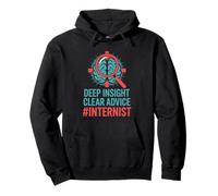Deep Insight Clear Advice Interniste en médecine interne Sweat à Capuche