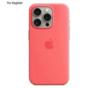 (Deep Pink) u200bFor iPhone 14 Pro MagSafe Compatible Liquid Silicone Protective Case Premium Quality