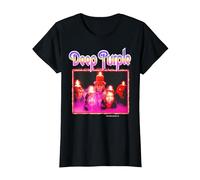 Deep Purple Burn T-Shirt, Femme, Noir, S