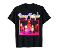 Deep Purple Burn T-Shirt, Homme, Noir, 6XL