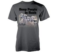 Deep Purple Grey in Rock Ritchie Blackmore T Shirt Men Unisex Grey S