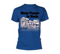 Deep Purple in Rock Band Logo T Shirt XXL Blue