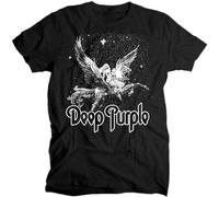 Deep Purple Stormbringer V2 Album T-Shirt Casual Graphic Tees Black S