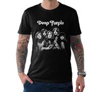 Deep Purple Vintage Rock T-Shirt, Cotton Tee M