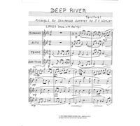 Deep River for Saxophone Quartet Arranged by John C. Worley
