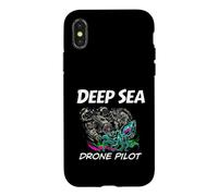 Deep Sea Drone Pilot ROV Submarine Squid Coque pour iPhone X/XS