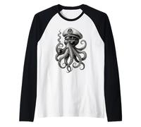 Deep Sea Legend - The Smoking Octopus Captain Manche Raglan
