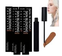 Deep Skin Tone Soft Matte Cream Concealer,Concealer sous les yeux et maquillage neutralisant,Correcteur de couleur pour les cercles sombres, Concealers hydratants pour les femmes plus âgées (6)