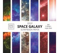 Deep Space Galaxy Scrapbook Paper