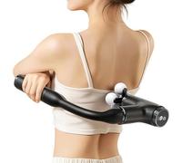 Deep Tissue Massager, appareil de musculation longue poignée, outil compact à faible bruit avec construction Sturdy, Fitness with Compact Design, Gentle Arm Shoulder Neck Relief Extra, Professional