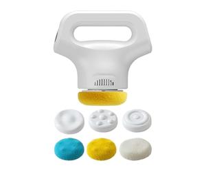 Deep Tissue Massager - Back Neck Tool, Muscle Percussion with 12 Speed Settings, Handheld Body Wand, Rechargeable Electric Device, Ergonomic Quiet Technology for Recovery and Stress Ease