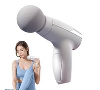 Deep Tissue Massager, Compact Vibrating Tool, Adjustable 3-Speed Recovery Device, Silent Handheld Unit, Ideal for Travel Ease, Fitness Recovery, Home Body Muscle Relaxation