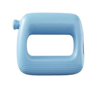 Deep Tissue Massager, Percussion Massage Device, 4.92x4.72inch, Full-Body Muscle Relaxation Tool with Adjustable Speed Settings, Ideal for Neck, Shoulder, Waist, Pink/Blue/Purple