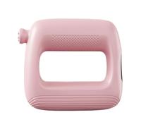 Deep Tissue Massager, Percussion Massage Device, 4.92x4.72inch, Full-Body Muscle Relaxation Tool with Adjustable Speed Settings, Ideal for Neck, Shoulder, Waist, Pink/Blue/Purple