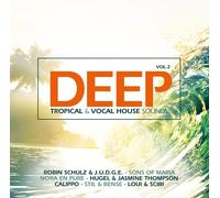 DEEP VOL.2-TROPICAL & VOCAL HOUSE SOUNDS 2 CD NEUF