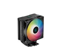 DeepCool AG400 Digital BK ARGB - Refroidisseur d'air CPU 120mm, 4 caloducs, HDB, 500-2100 tr/min, 75.89 CFM, Socket LGA1700/AM5