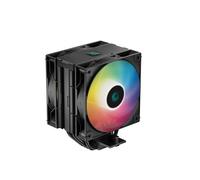 DeepCool AG400 Digital Plus - Refroidisseur d'air CPU 120mm, 500-2100 RPM, 75.89 CFM, 2.53 mmH2O, HDB, LGA1700/AM5, Noir, éclairage multi-couleurs