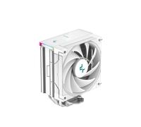 DeepCool AK400 Digital WH - Refroidisseur d'air CPU 12cm Blanc - Socket LGA1700/AM5 - 4 Caloducs - PWM 500-1850 RPM - 68.99 CFM - LED RGB