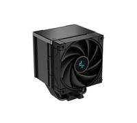 DeepCool AK500 ZERO DARK - Refroidisseur d'air CPU 12cm, Noir, TDP 240W, Ventilateur 500-1850 RPM, 31.5dB, 5 Caloducs, Socket Intel/AMD
