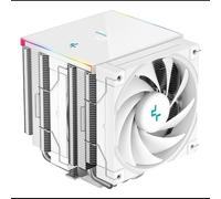 DeepCool AK620 Digital SE WH Refroidisseur d'air CPU - Double Ventilateur 120mm, 500-1850 RPM, 68.99 CFM, 28 dBA,Sockets LGA1700/AM5,Blanc