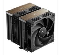 DeepCool AK620 G2 - Refroidisseur d'air CPU Noir, 2 ventilateurs 12cm, PWM, 2200 tr/min, 28.87dB, AM4/AM5/LGA1700, 6 heatpipes, 144x127x159mm