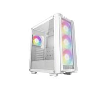 DeepCool CC560 MESH V2 WH - Boîtier PC Midi Tower Blanc - ATX/Micro-ATX/Mini-ITX - 3x 120mm avant, 1x 120mm arrière, USB 3.2 Gen 1, RGB