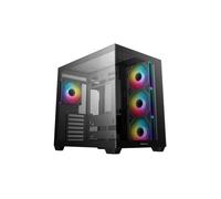 DeepCool CG530 4F Boîtier PC Gamer ATX Noir - Verre Trempé, 4 Ventilateurs ARGB 120mm, Compatible Watercooling 360mm, USB 3.0