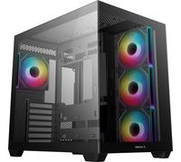 Deepcool CG530 4F | Noir | Mid Tower | Alimentation incluse Non | ATX PS2