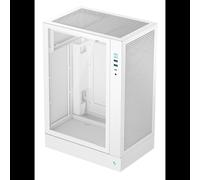 DeepCool CH170 PLUS WH Boîtier PC Midi Tower Blanc - Micro ATX / Mini-ITX, 1x 3.5", 1x 2.5", USB 3.2 Gen 1/2, Vent. 120mm, Radiateur 120mm