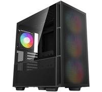 DeepCool Boîtier PC sans alimentation CH560 – Moyen tour, format E-ATX – Noir