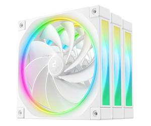 DeepCool FL14R Boitier PC Ventilateur 14 cm Blanc 3 pièce(s)