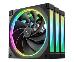 DeepCool FL14R Boitier PC Ventilateur 14 cm Noir 3 pièce(s)