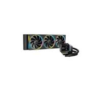DeepCool Kit Watercooling LM360 – CPU 360 mm, écran IPS 2,4 pouces, 3×120 mm PWM, Noir