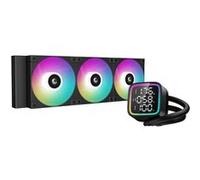 DeepCool LD360 Refroidisseur liquide AIO, Radiateur 360mm, 3x120mm PWM, 600-2400 RPM, 72.04 CFM, 38.71 dBA, Socket LGA 1700/AM5, Noir