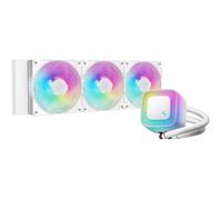 DeepCool Kit Watercooling LE360 WH V2 – 360mm, 3x120mm PWM RGB – LGA1700/AM5 – Blanc