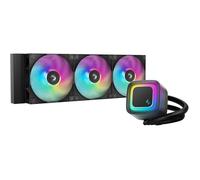 DeepCool Watercooling AIO LE360 V2 - 360 mm RGB ARGB 3x120 mm Aluminium PWM Noir