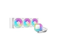 DeepCool Kit Watercooling LE360 WH V2 – 360mm, 3x120mm PWM RGB – LGA1700/AM5 – Blanc