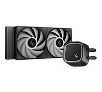 Deepcool LE500 Marrs - Système de refroidissement liquide de processeur - (pour : LGA1155, LGA1150, LGA1151, AM4, LGA1200, LGA1700, AM5) - cuivre - 120 mm - noir