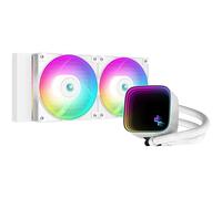DeepCool Kit de watercooling AIO LS520 SE RGB 240 mm Blanc