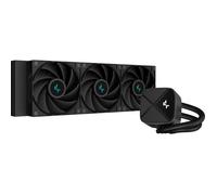 DeepCool Watercooling AIO CPU LS720S Zero Dark 3x120 mm Noir