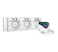 DeepCool - Watercooling AIO LT720 - Ventilateurs 120 mm, ARGB blanc, Intel/AMD - Blanc
