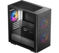 DeepCool Boîtier PC Matrexx 40 3FS – Mini tour Micro-ATX – Noir – Sans alimentation