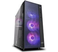 Deepcool Matrexx 55 Mesh ADD-RGB 4F - Midi Tower - PC - Noir - ATX - EATX - micro ATX - Mini-ITX - Acrylonitrile Butadiene Styrene (ABS) - SPCC - Verre trempé - Gaming