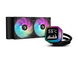 DeepCool R-LP240-BKMSNC-G-1 système de refroidissement d'ordinateur Boitier PC, Processeur Refroidisseur de liquide tout-en-un 12 cm Noir 1 pièce(s)