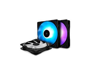 DeepCool RF120-3in1 Boitier PC Ventilateur 12 cm Noir 3 pièce(s)