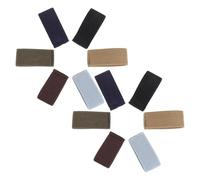 DEEPCRAFF 12 Pièces Passant de Ceinture Élastique en Tissage, Organisateur de Sangles pour Homme Réglage Main, Maintien Polyvalent pour Tenues Décontractées et Professionnelles