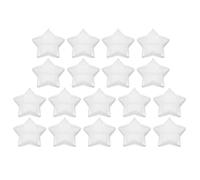 DEEPCRAFF 18 Pcs Boîte Présent Transparente en Ps D’étoile à Cinq Branches, Structure Creuse Légère et Incassable, pour Présents et Loisirs Créatifs, Décorations de Noël à Suspendre